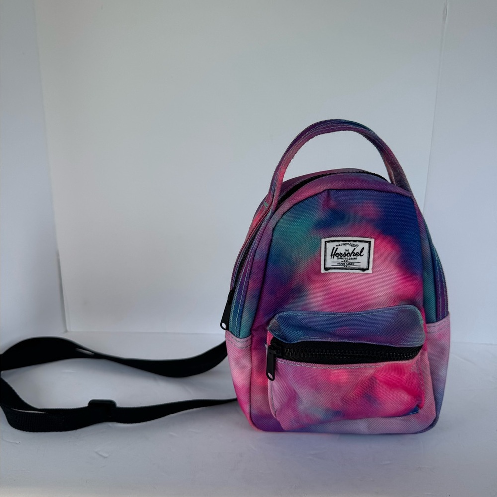 Herschel Supply Company Pink and Blue Mini Bag